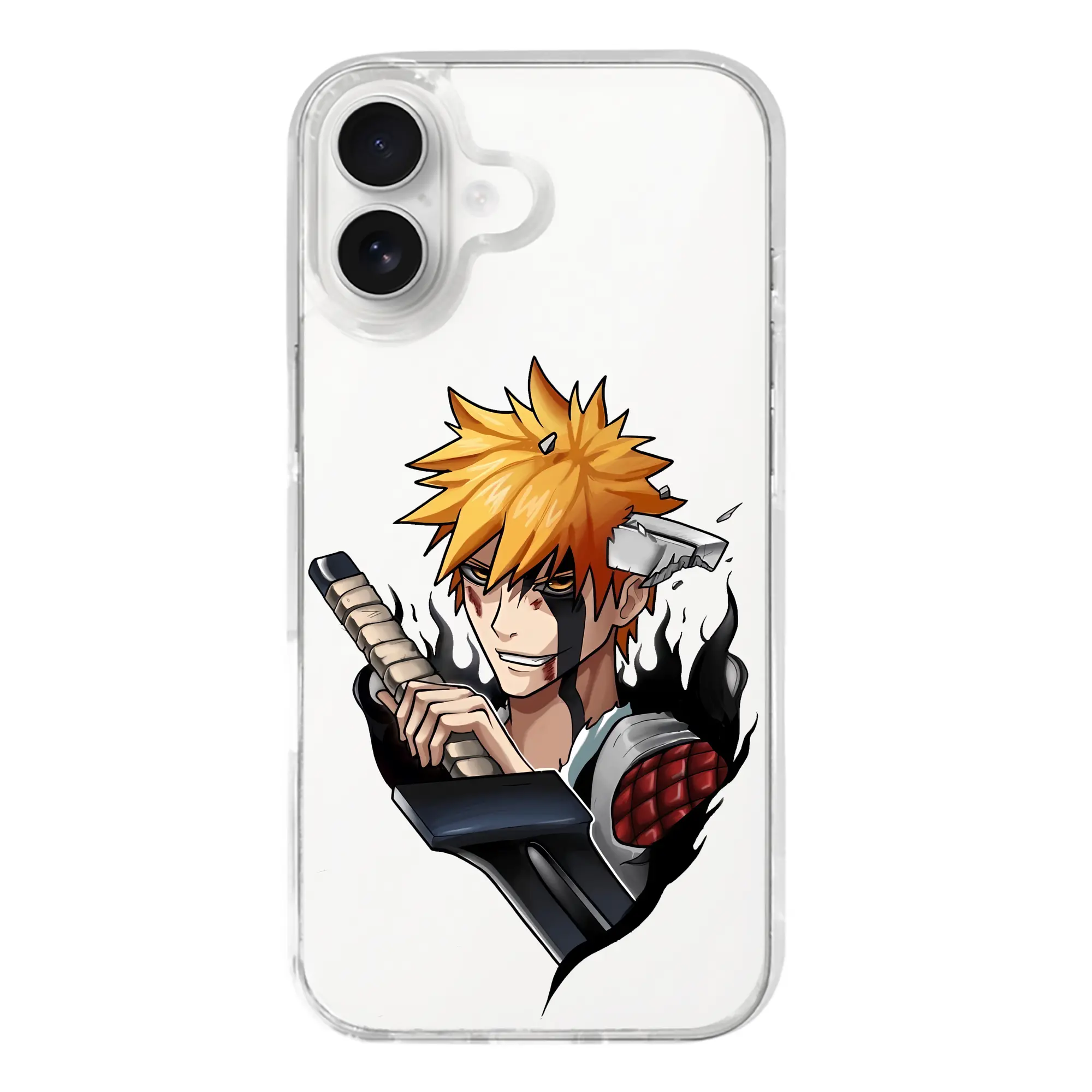 ブリーチ グッズ 黒崎 一護 - iPhone 17シリーズ 透明スマホケース – 薄型・耐衝撃・精密フィット保護カバー